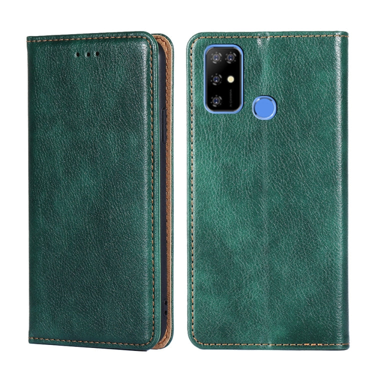 For DOOGEE X96 Pro Gloss Oil Solid Color Magnetic Leather Phone Case