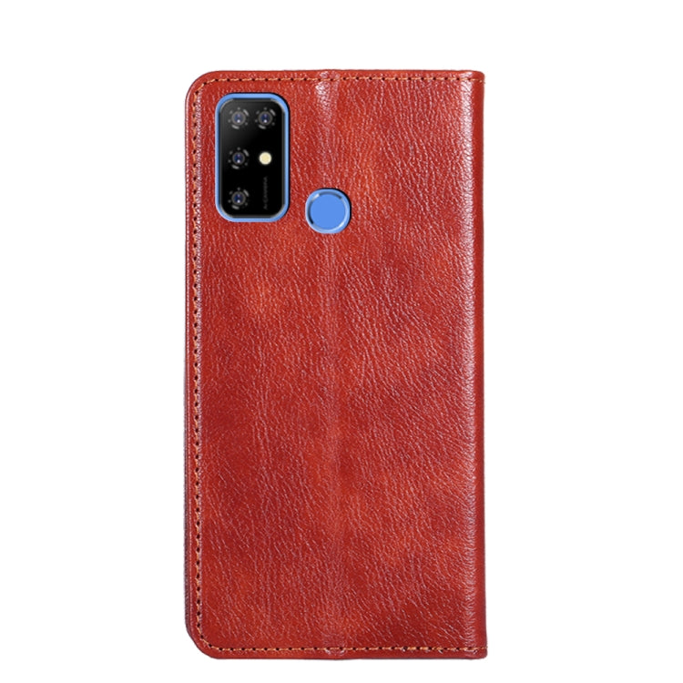 For DOOGEE X96 Pro Gloss Oil Solid Color Magnetic Leather Phone Case