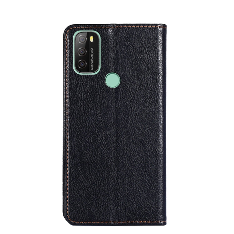 For Blackview A70 Gloss Oil Solid Color Magnetic Leather Phone Case