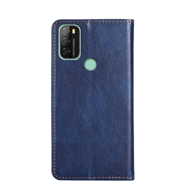 For Blackview A70 Gloss Oil Solid Color Magnetic Leather Phone Case