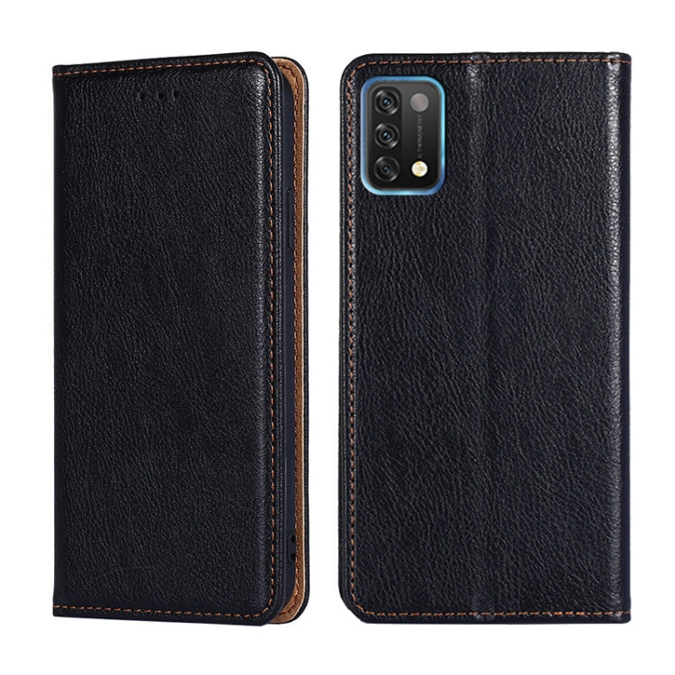 For UMIDIGI A11 Gloss Oil Solid Color Magnetic Leather Phone Case