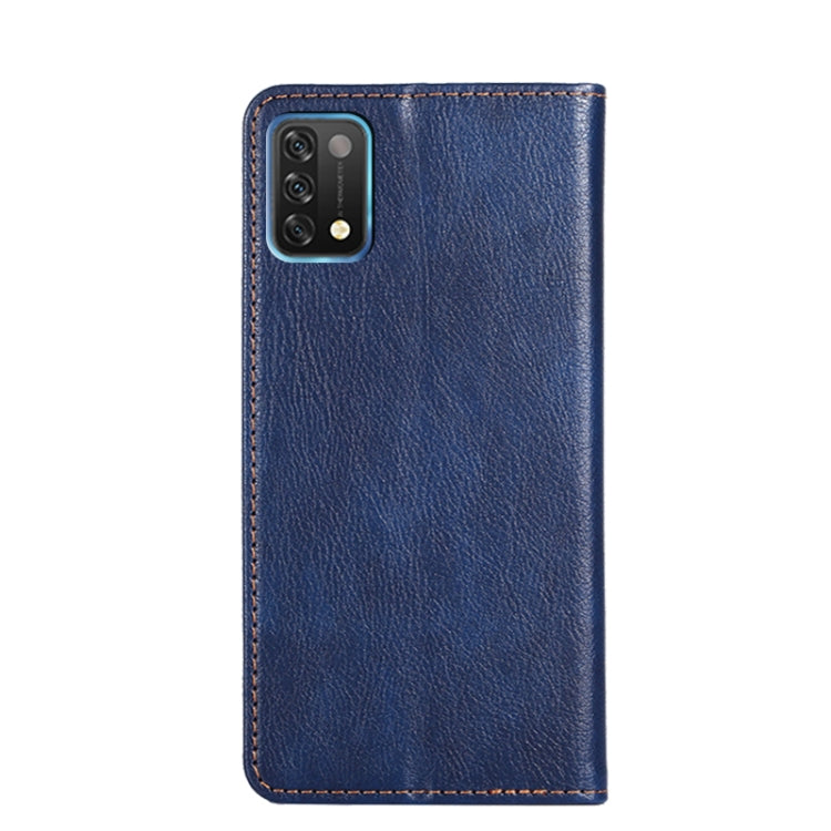 For UMIDIGI A11 Gloss Oil Solid Color Magnetic Leather Phone Case