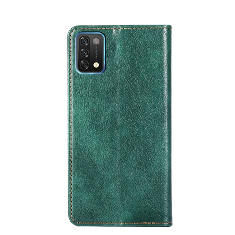 For UMIDIGI A11 Gloss Oil Solid Color Magnetic Leather Phone Case