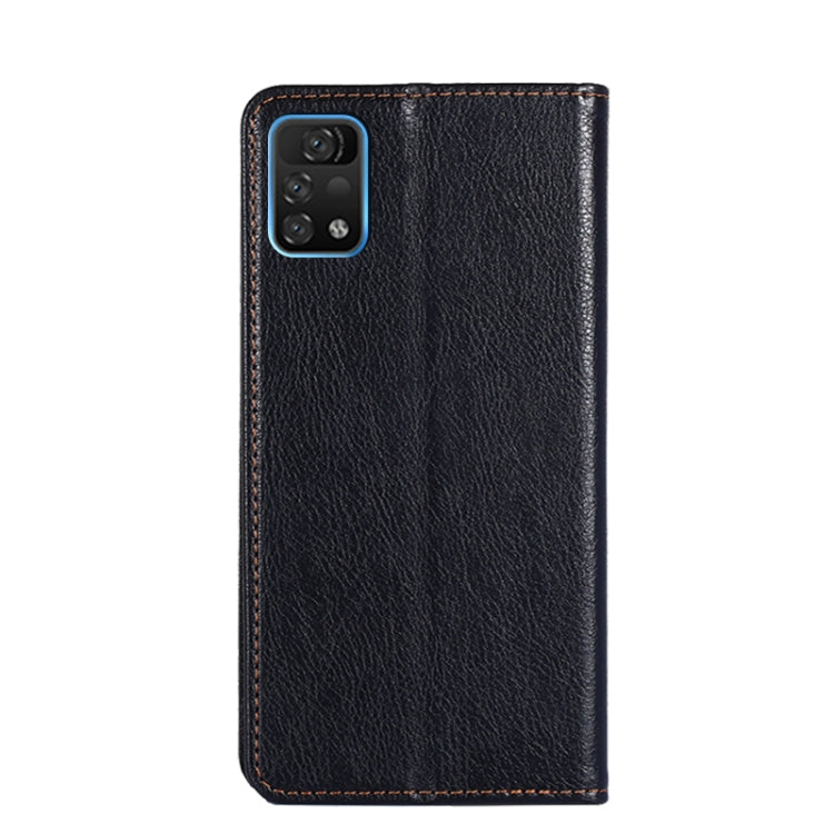 For UMIDIGI A11 Pro Max Gloss Oil Solid Color Magnetic Leather Phone Case