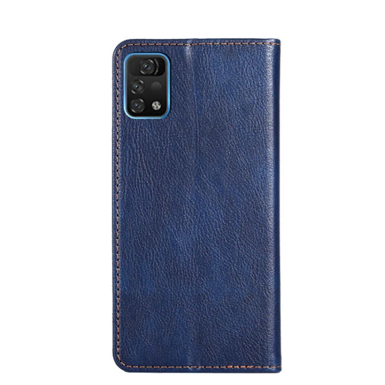 For UMIDIGI A11 Pro Max Gloss Oil Solid Color Magnetic Leather Phone Case