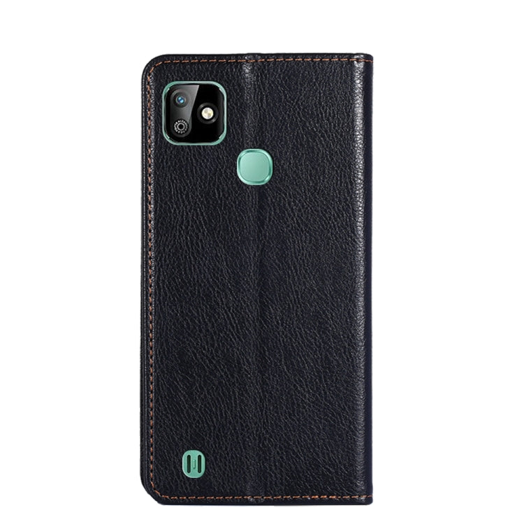 For Infinix Smart HD 2021 X612 Gloss Oil Solid Color Magnetic Leather Phone Case