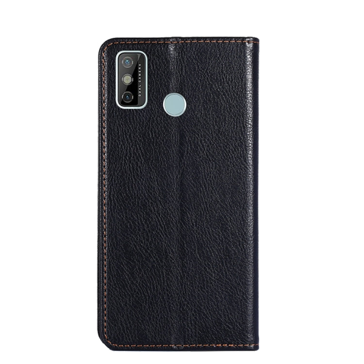 For Tecno Spark 6 GO Gloss Oil Solid Color Magnetic Leather Phone Case