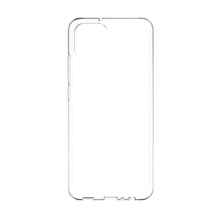 For Samsung Galaxy A03 166mm Waterproof Texture TPU Phone Case(Transparent)