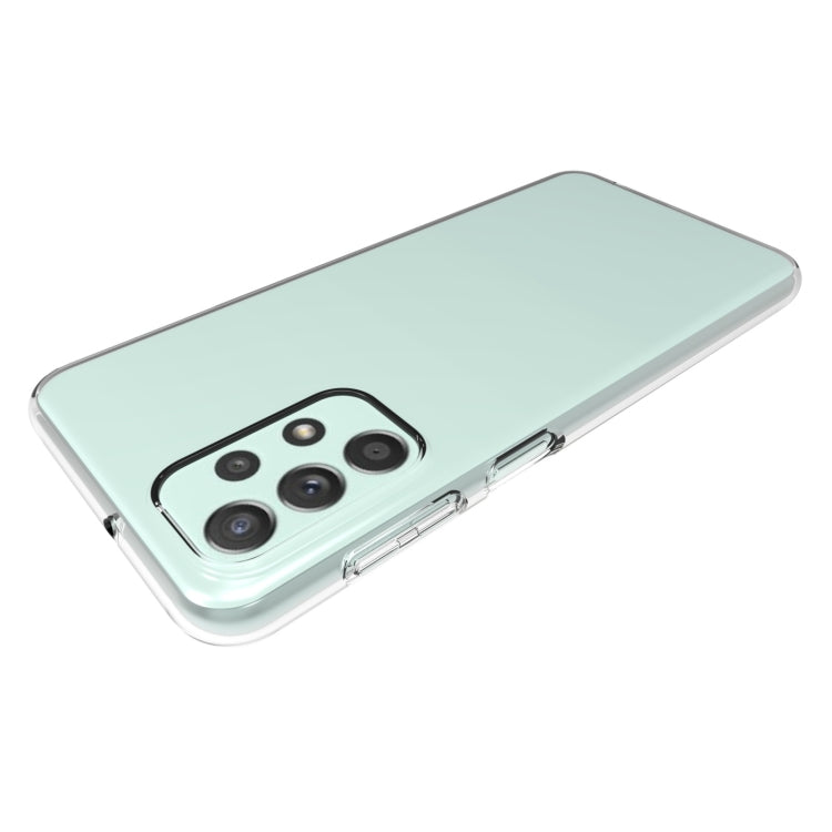 For Samsung Galaxy A23 Waterproof Texture TPU Phone Case(Transparent)