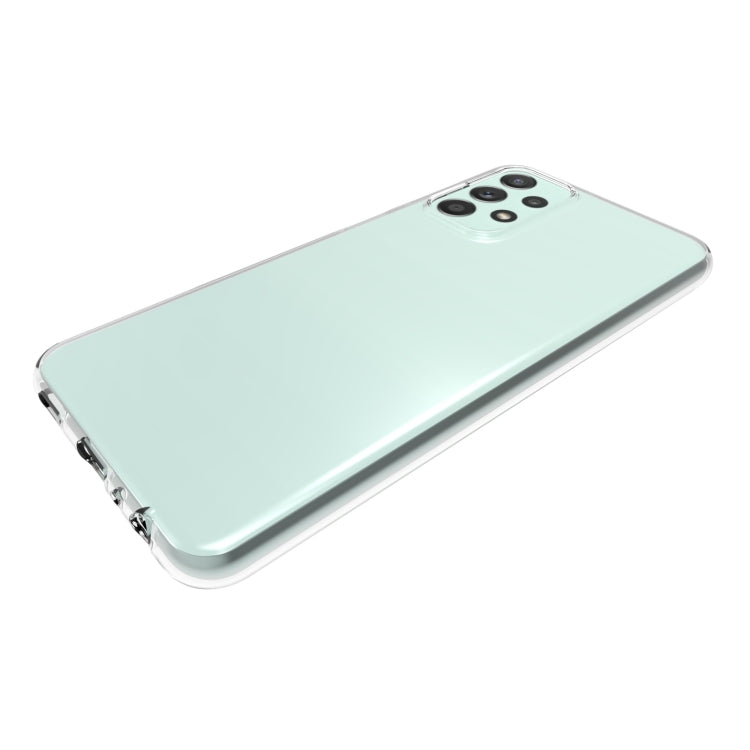 For Samsung Galaxy A23 Waterproof Texture TPU Phone Case(Transparent)