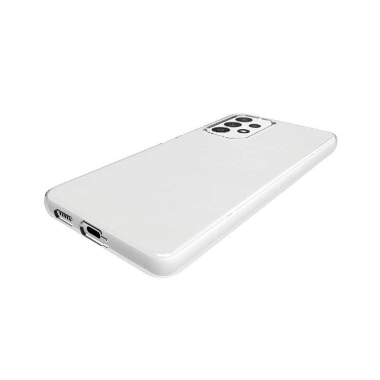 For Samsung Galaxy A53 Waterproof Texture TPU Phone Case(Transparent)