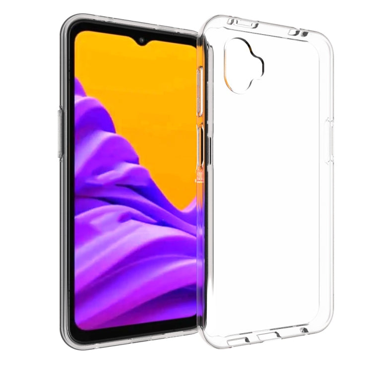For Samsung Galaxy Xcover6 Pro Waterproof Texture TPU Phone Case(Transparent)