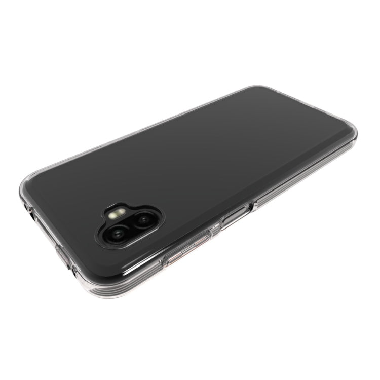 For Samsung Galaxy Xcover6 Pro Waterproof Texture TPU Phone Case(Transparent)