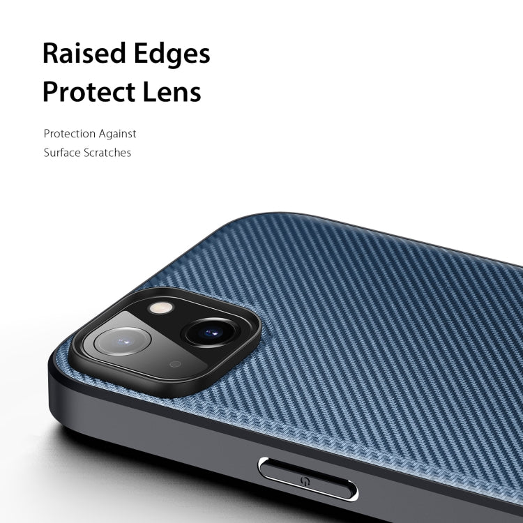 For iPhone 14 Plus DUX DUCIS Fino Series PU + TPU Phone Case