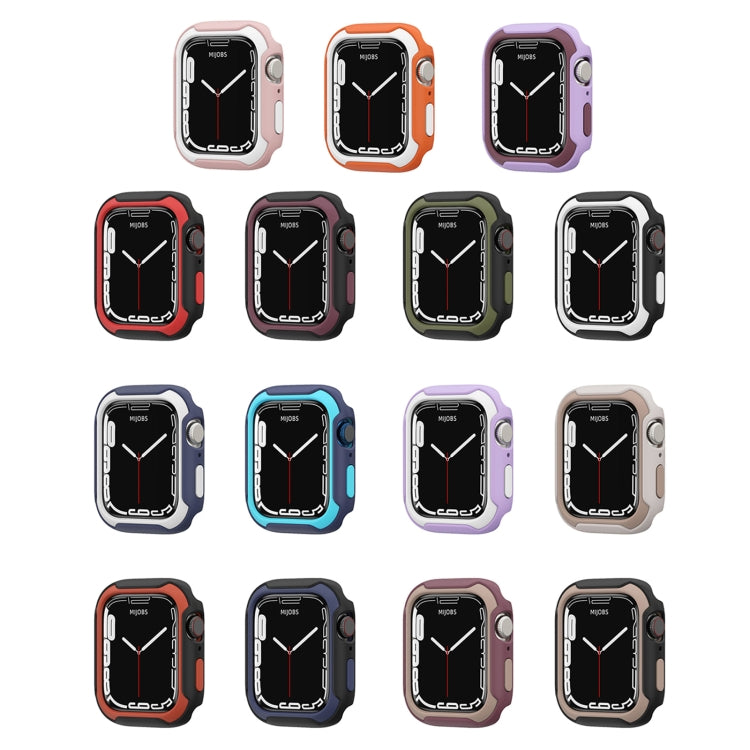 Detachable Two-color Watch Case For Apple Watch Series 8 / 7 41mm / 6&SE&5&4 40mm