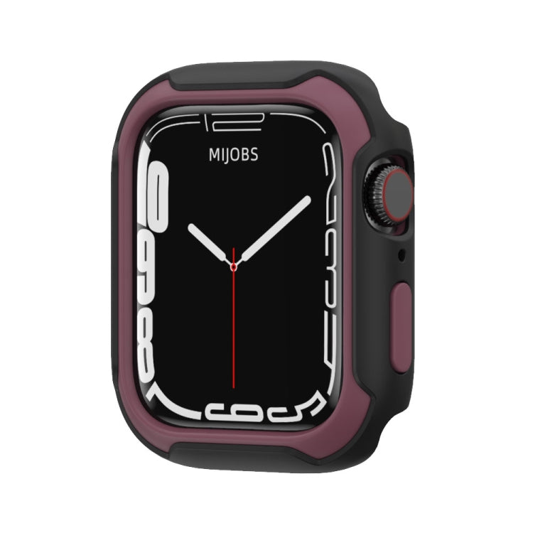 Detachable Two-color Watch Case For Apple Watch Series 8 / 7 45mm / 6&SE&5&4 44mm