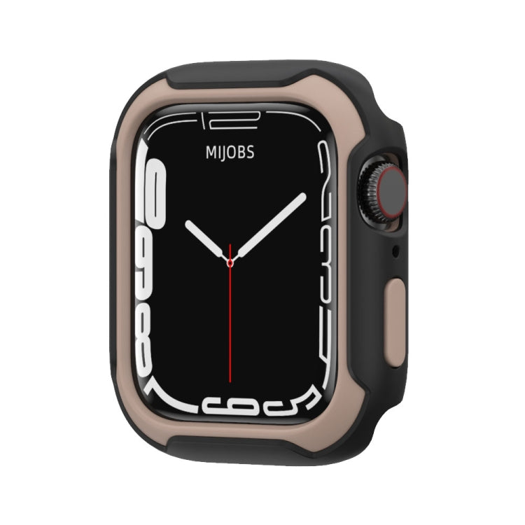 Detachable Two-color Watch Case For Apple Watch Series 8 / 7 45mm / 6&SE&5&4 44mm