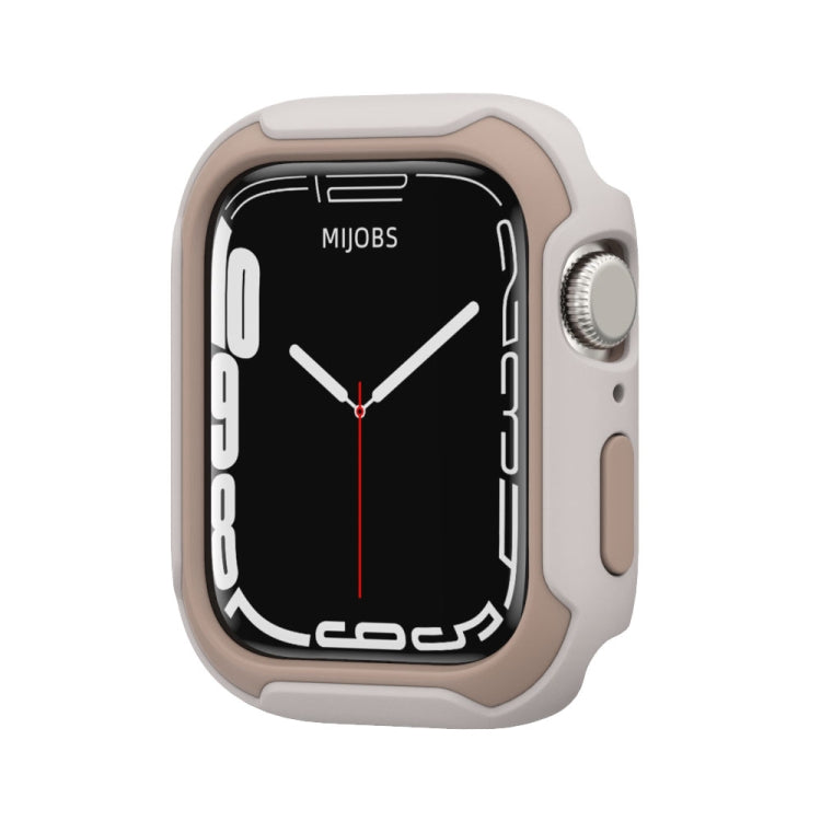 Detachable Two-color Watch Case For Apple Watch Series 8 / 7 45mm / 6&SE&5&4 44mm