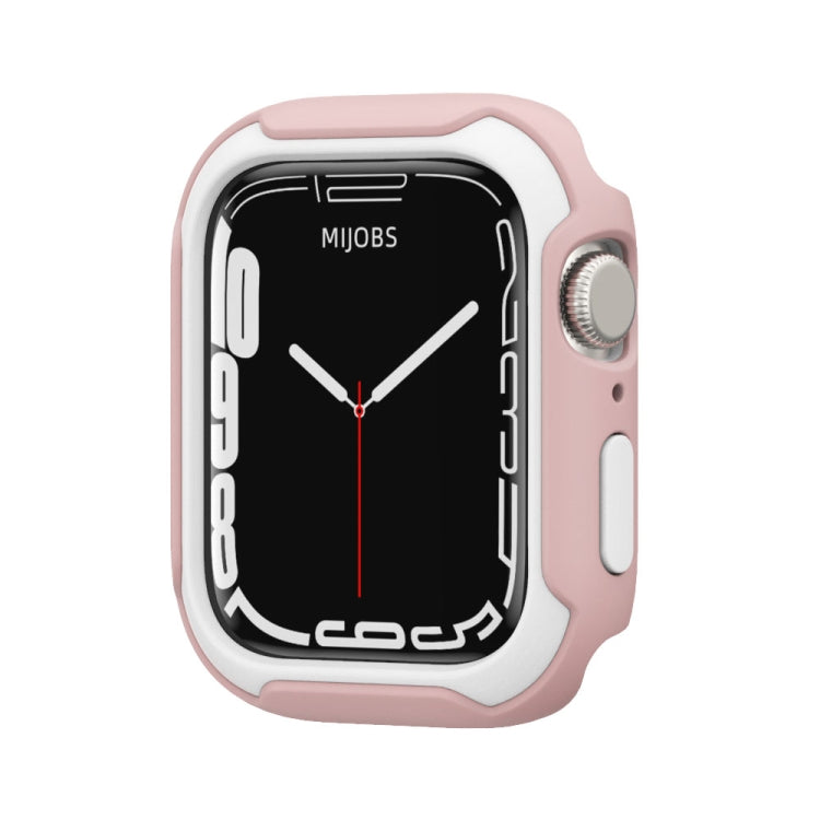 Detachable Two-color Watch Case For Apple Watch Series 8 / 7 45mm / 6&SE&5&4 44mm