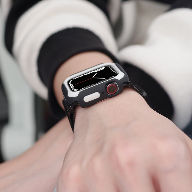 Detachable Two-color Watch Case For Apple Watch Series 8 / 7 45mm / 6&SE&5&4 44mm