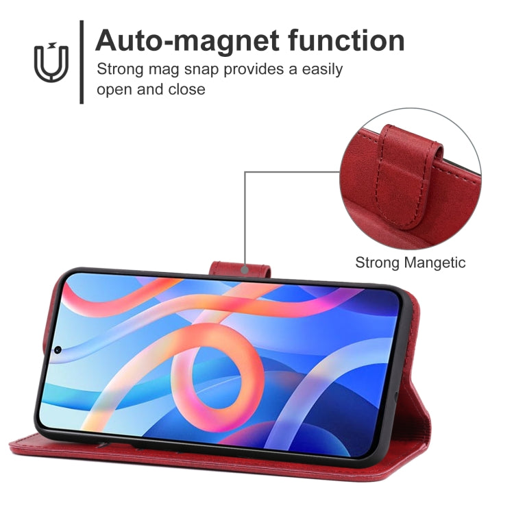 For Xiaomi Redmi Note 11T 5G Leather Phone Case