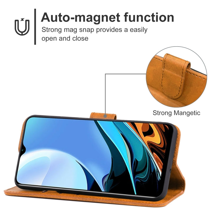For Xiaomi Redmi 9T Leather Phone Case