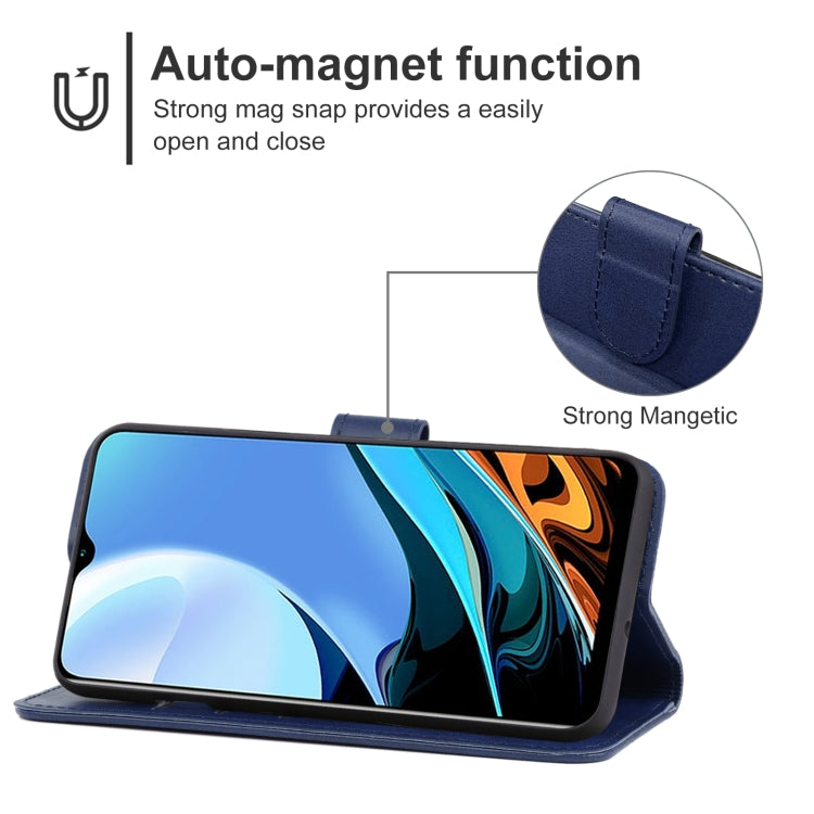 For Xiaomi Redmi 9T Leather Phone Case