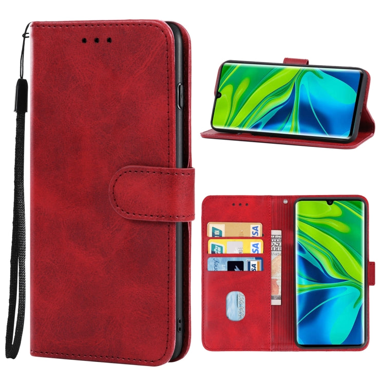 For Xiaomi Mi CC9 Pro Leather Phone Case