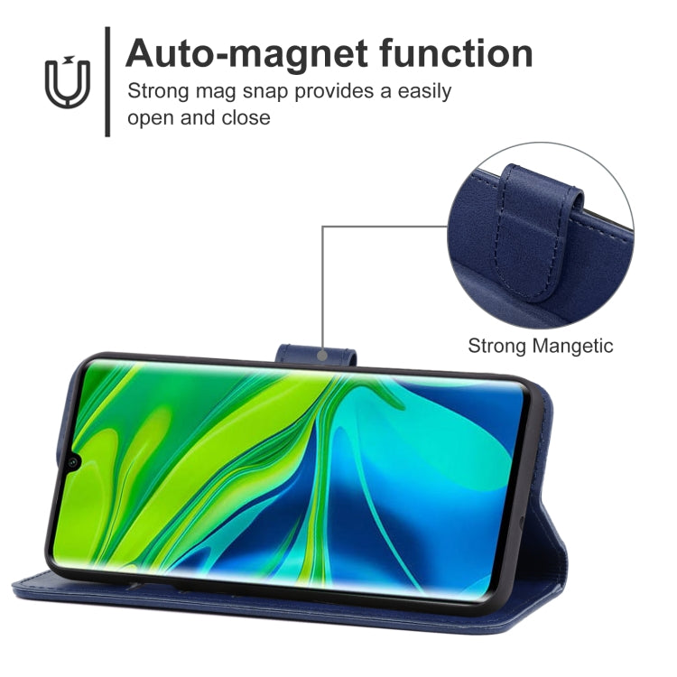 For Xiaomi Mi CC9 Pro Leather Phone Case