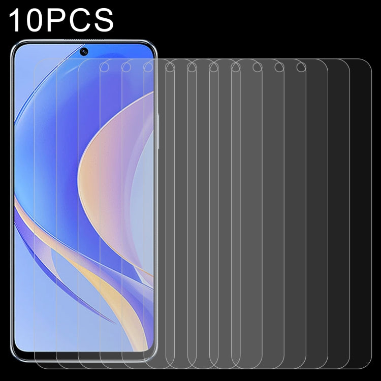 10 PCS 0.26mm 9H 2.5D Tempered Glass Film For Huawei nova Y90