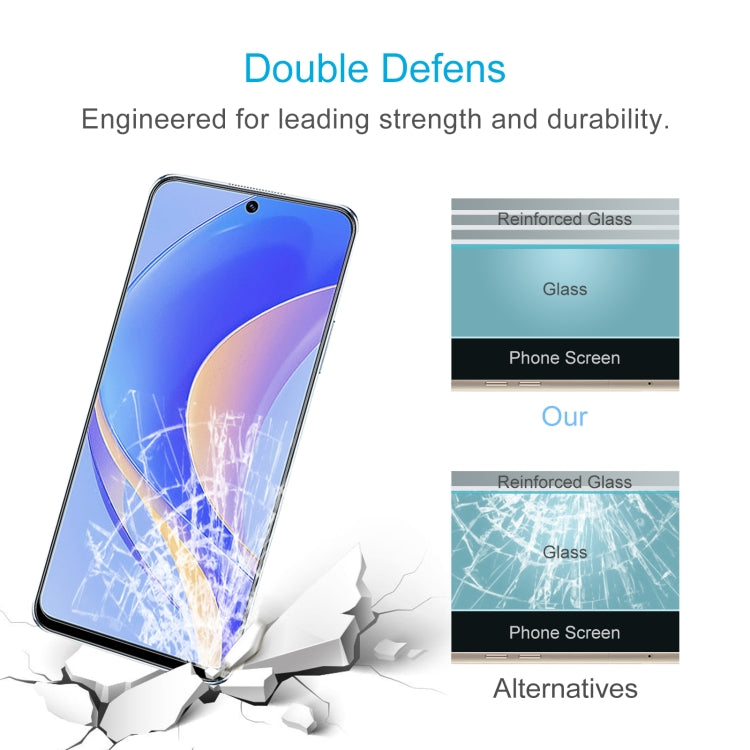 50 PCS 0.26mm 9H 2.5D Tempered Glass Film For Huawei nova Y90