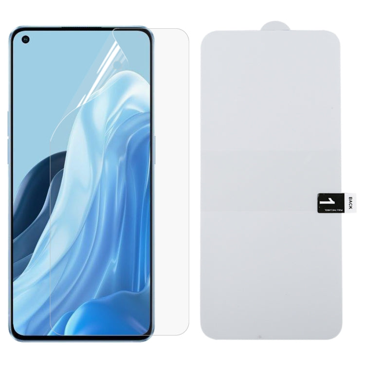 Full Screen Protector Explosion-proof Hydrogel Film For OPPO Reno7 A
