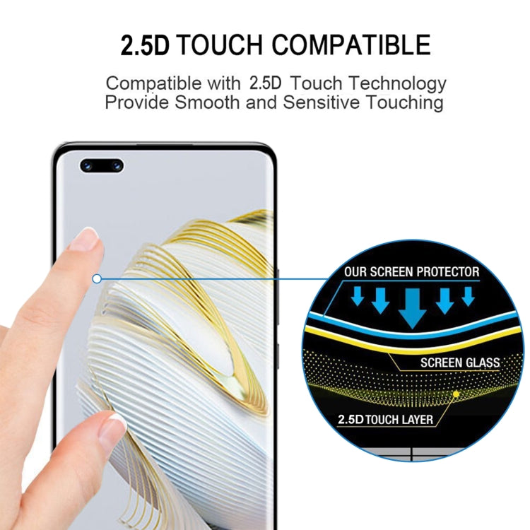 3D Curved Edge Full Screen Tempered Glass Film For Huawei nova 10 Pro
