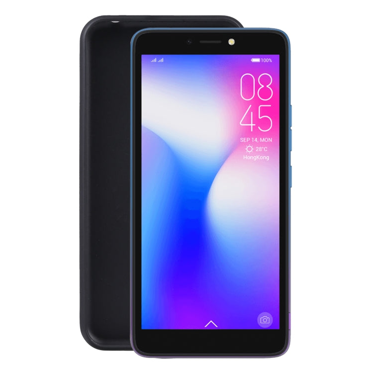 For TECNO Pop 2 Pro TPU Phone Case(Black)