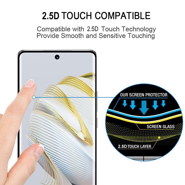 25 PCS 3D Curved Edge Full Screen Tempered Glass Film For Huawei nova 10
