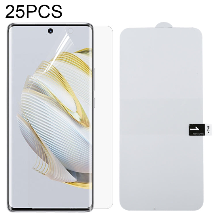 25 PCS Full Screen Protector Explosion-proof Hydrogel Film For Huawei nova 10