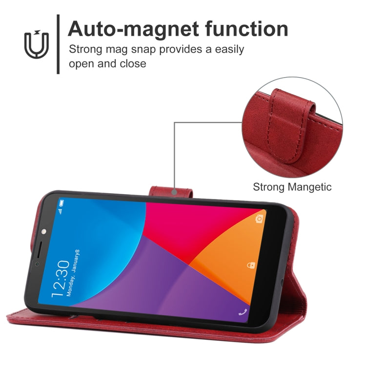For Itel P13 Leather Phone Case