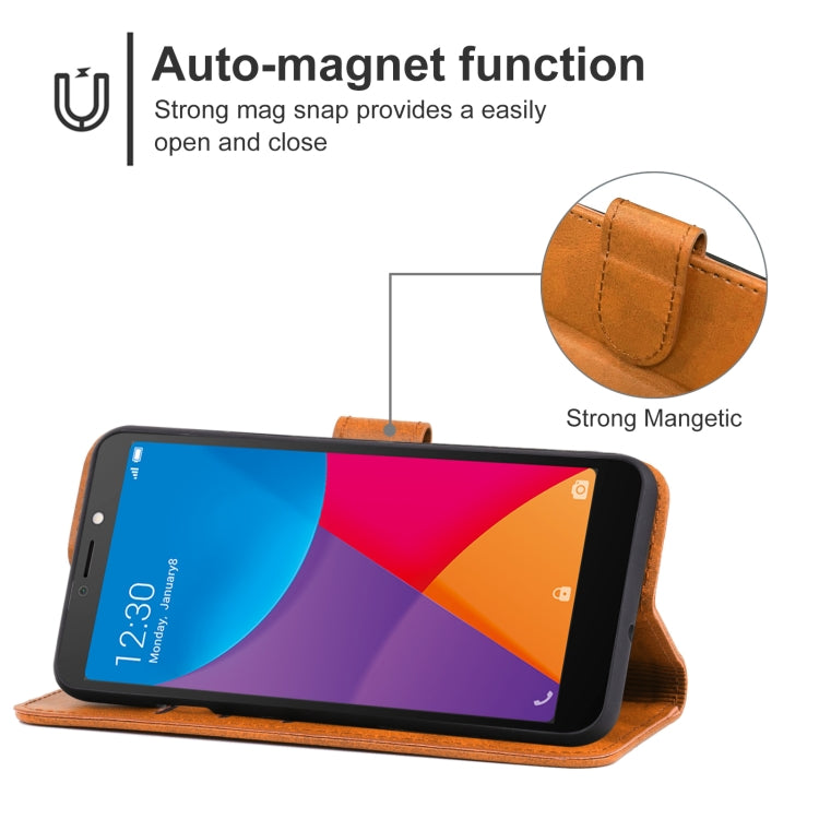 For Itel P13 Leather Phone Case