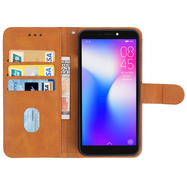For Tecno Pop 2 Power Leather Phone Case