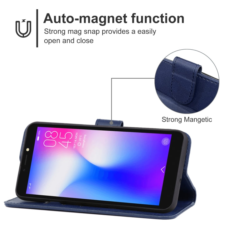 For Tecno Pop 2 Power Leather Phone Case