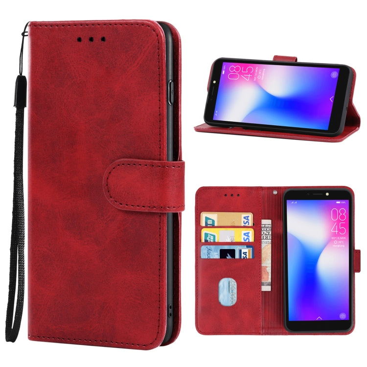For Tecno Pop 2 Pro Leather Phone Case