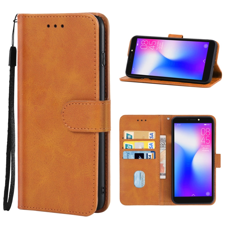 For Tecno Pop 2 Pro Leather Phone Case