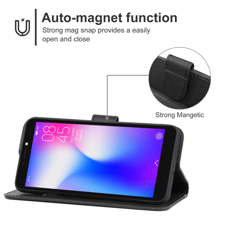 For Tecno Pop 2 Pro Leather Phone Case