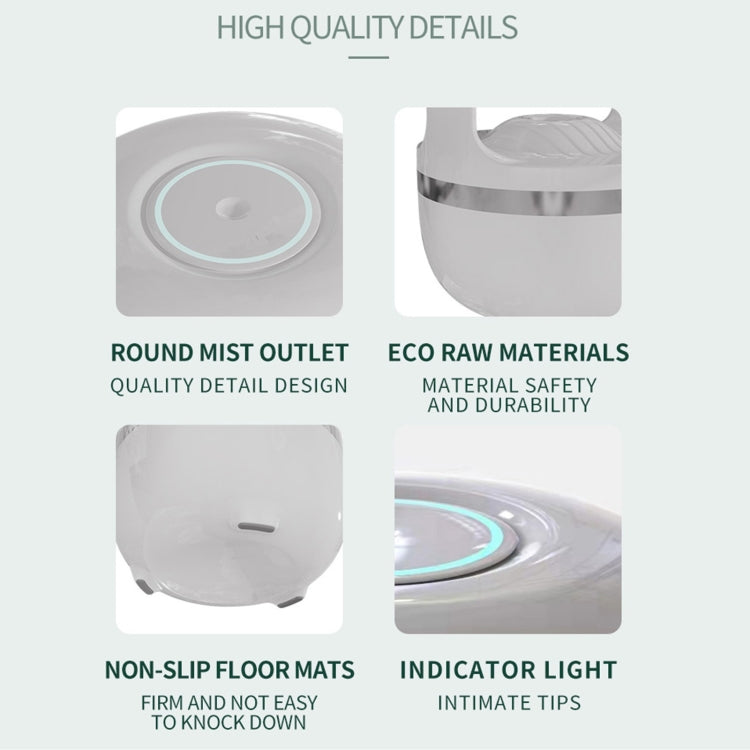 Anti-gravity Spray Water Droplet Humidifier(White)