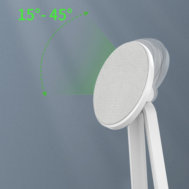 WiWU M13 2 in 1 Magnetic Wireless Charger Phone Holder(White)