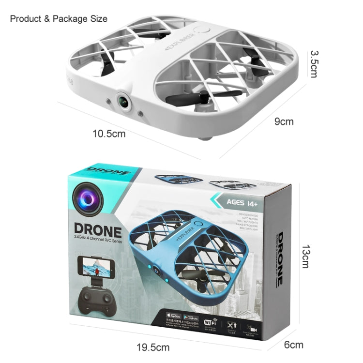 JJR/C H107 4K Grid Mini Pocket Small Quadcopter