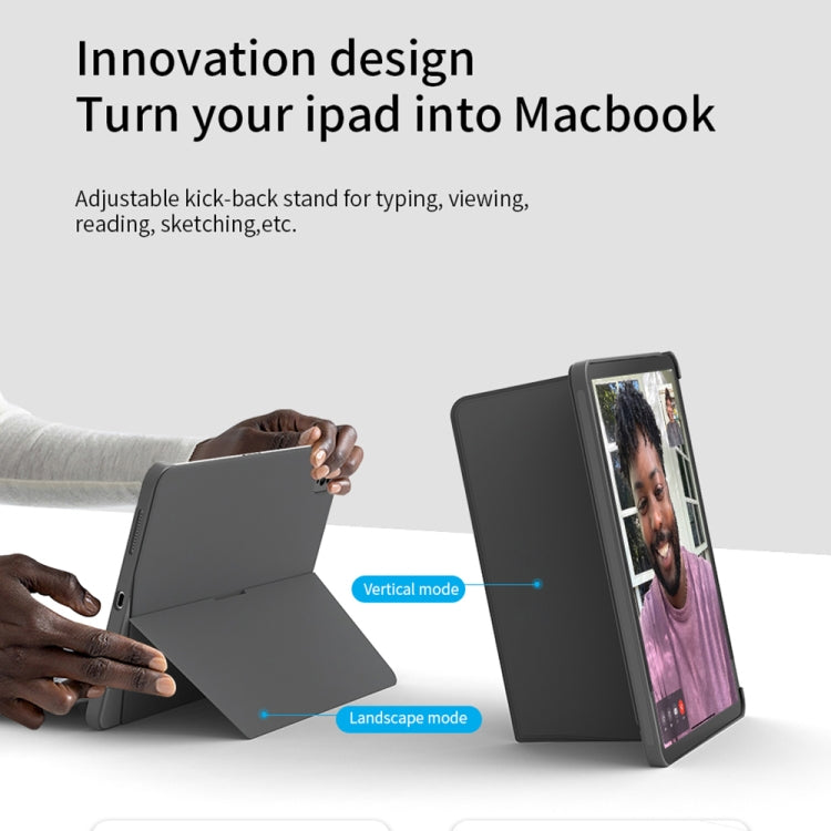 WiWU Combo Magnetic Detachable Keyboard Protective Case For iPad 10.9 & 11 inch(Black)