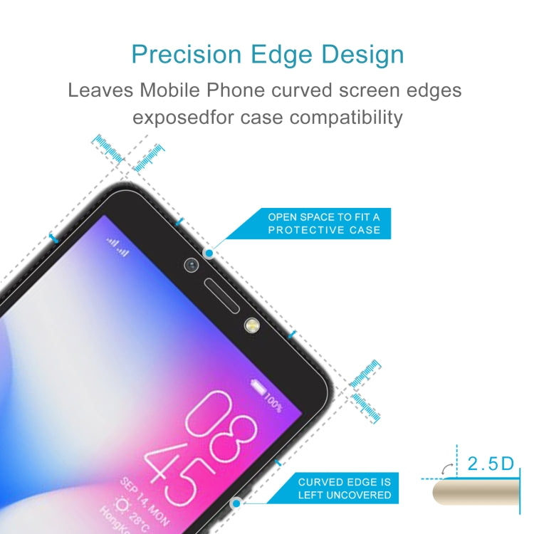 10 PCS 0.26mm 9H 2.5D Tempered Glass Film For Tecno Pop 2 Power
