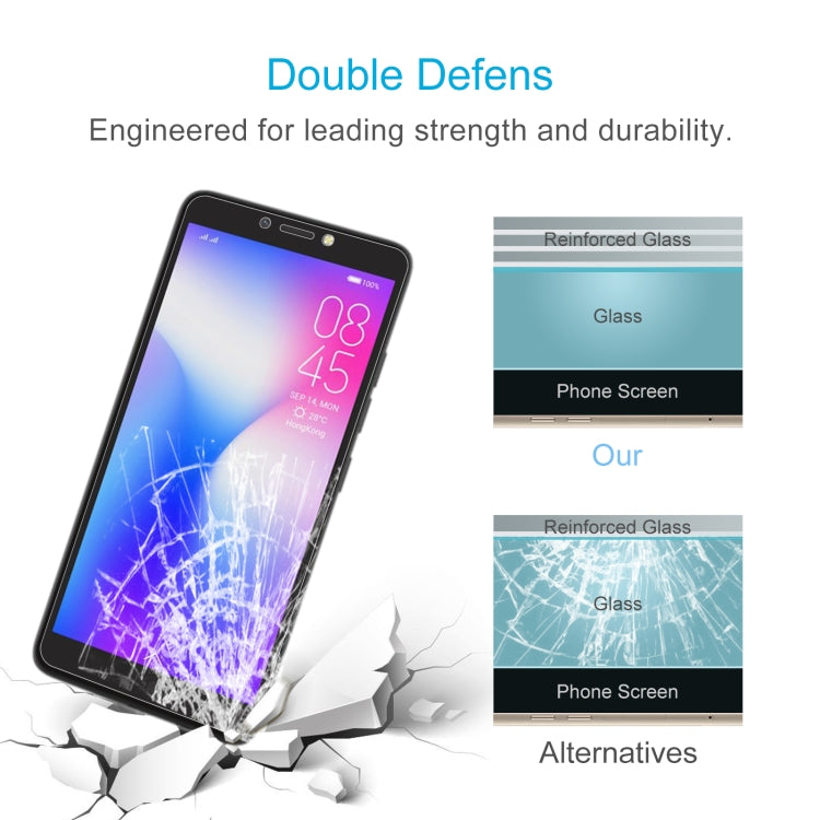 10 PCS 0.26mm 9H 2.5D Tempered Glass Film For Tecno Pop 2 Power