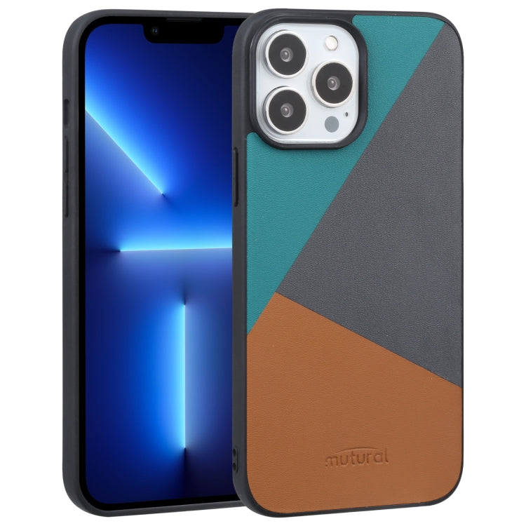 For iPhone 13 Pro Mutural La Pal Series Shockproof PC Phone Case